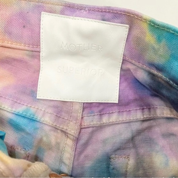 Mother Superior The Tripper Tie Dye High Rise Jeans - Picture 10 of 13